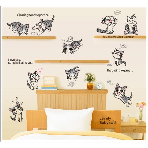 COMBO 2 TẤM DECAL TRANG TRÍ TỰ CHỌN