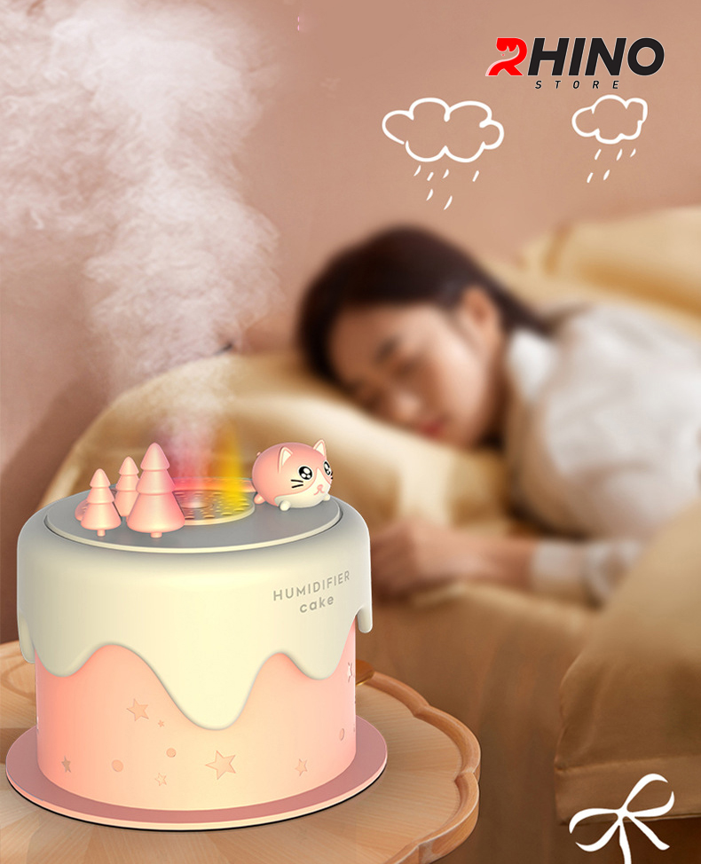 Máy phun sương cake sinh nhật Rhino H908 300ml 2 chế độ phun hàng chính hãng