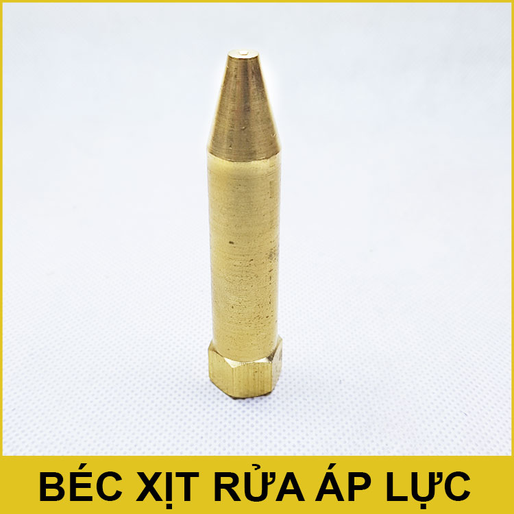 Béc đồng 1 tia xịt rửa xe máy lạnh 80mm