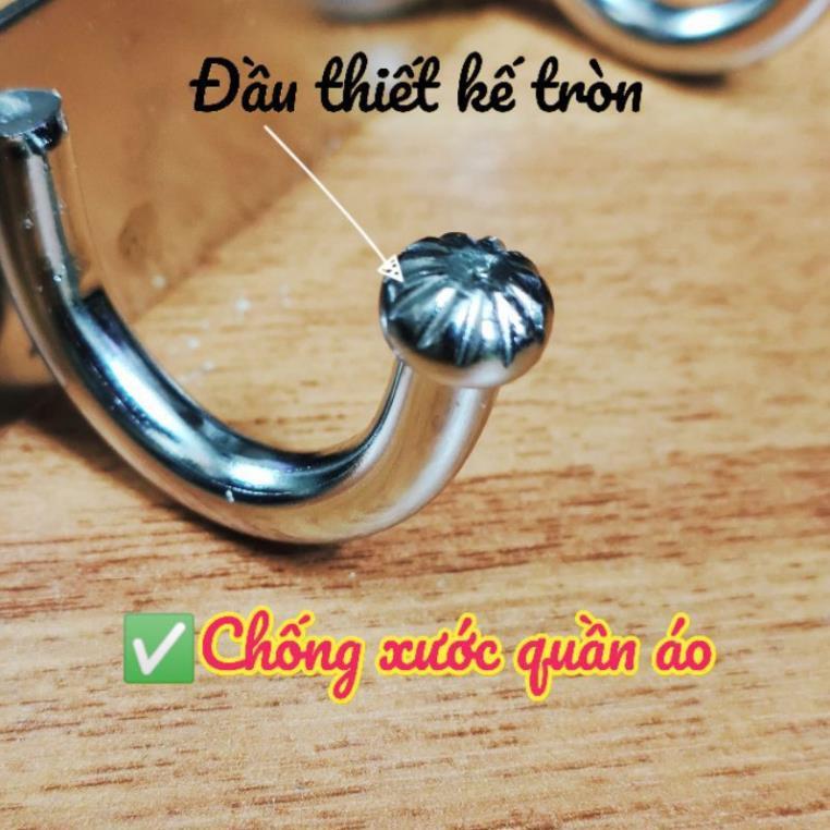 Móc treo đồ, quần áo INOX 100% 6, 7, 8, 9, 10, 11 móc