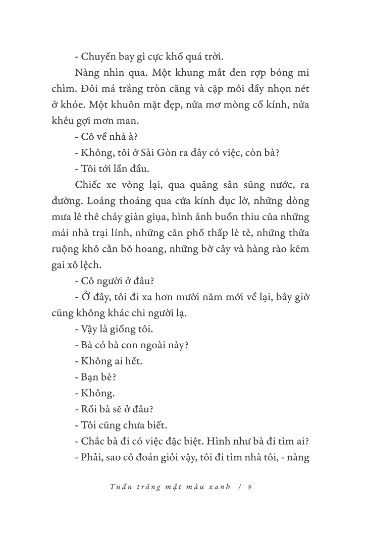 Sách Tuần Trăng Mật Màu Xanh