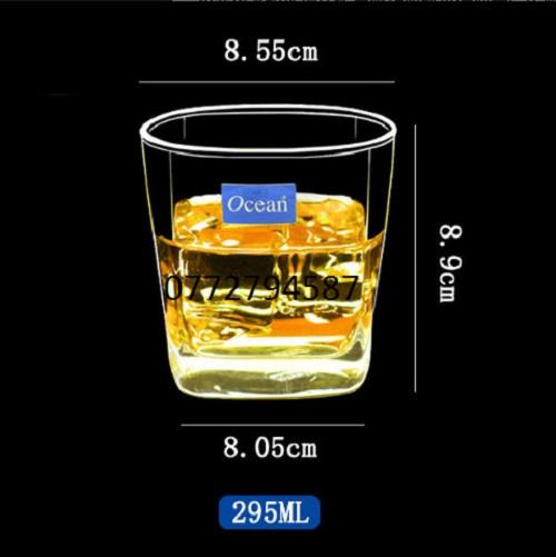 Ly Thủy Tinh Ocean Plaza Rock 195ml B11007 ; 295ml B11010 ; Nhập Khẩu Thái Lan