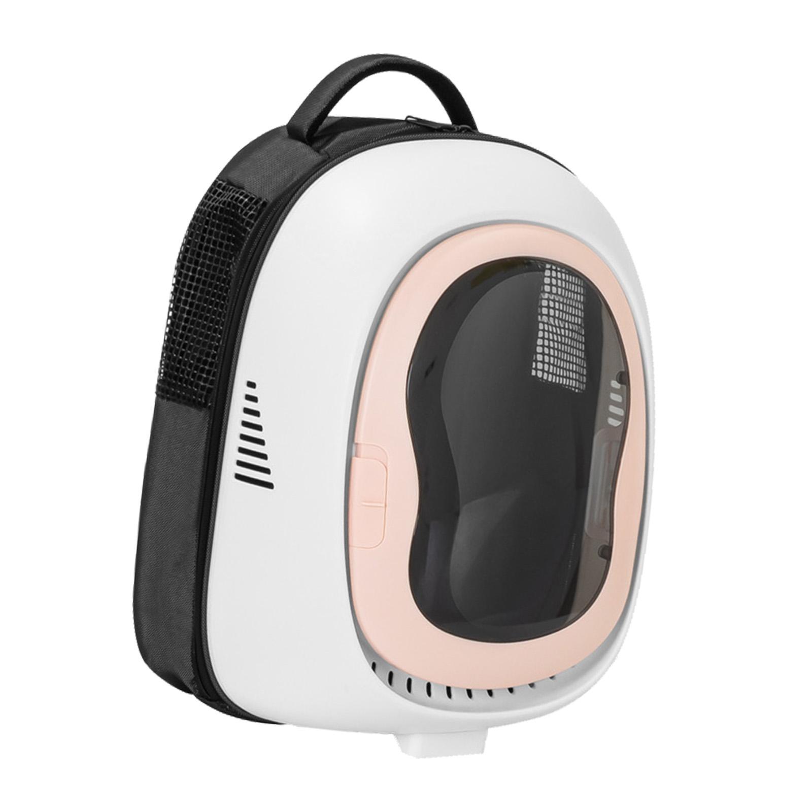 Portable Pet Cat Carrier Backpack Dog Travel Bag Carrying Bag Zipper Adjustable Shoulder Strap for Hiking