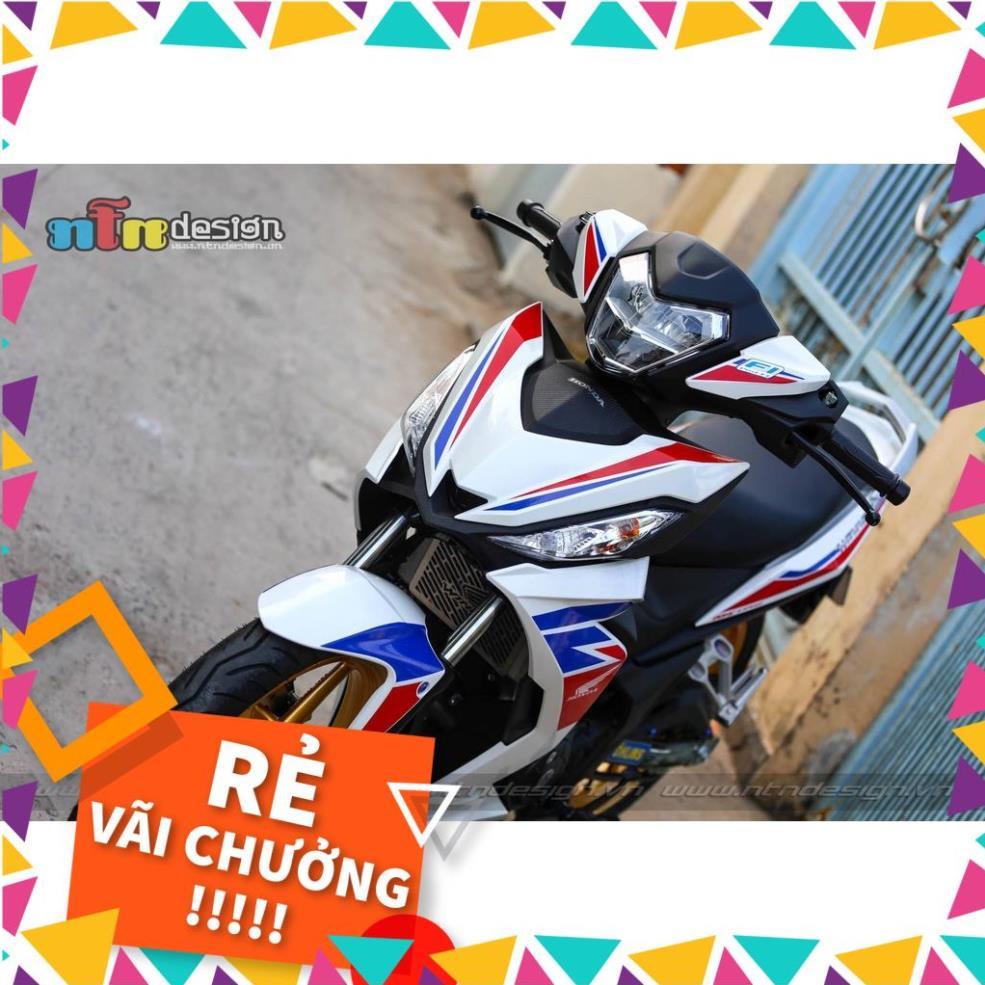 Tem Rời Winner V1 Mẫu HRC Trắng Đỏ Xanh