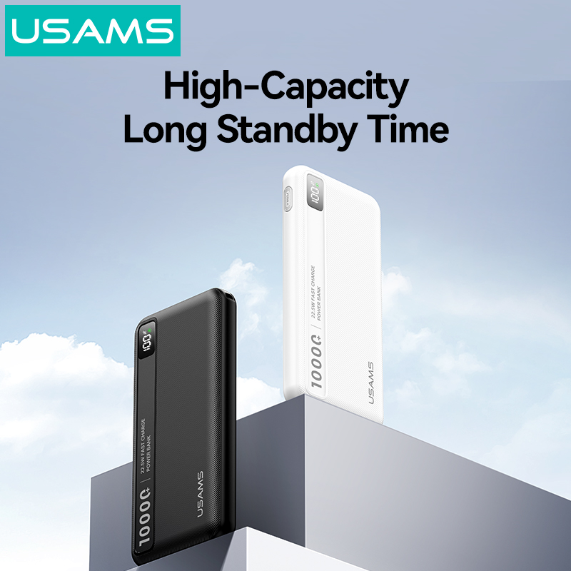 Pin sạc dự phòng Usams CD263 22.5W Fast Charging Power Bank 10000mAh - Hàng Chính Hãng