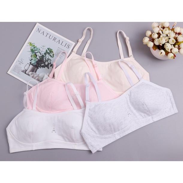 Bra / Áo Lá Cotton Nữ Sinh Cài Sau Xuất Đông Âu ( A027 ). Hàng Loại Đẹp.