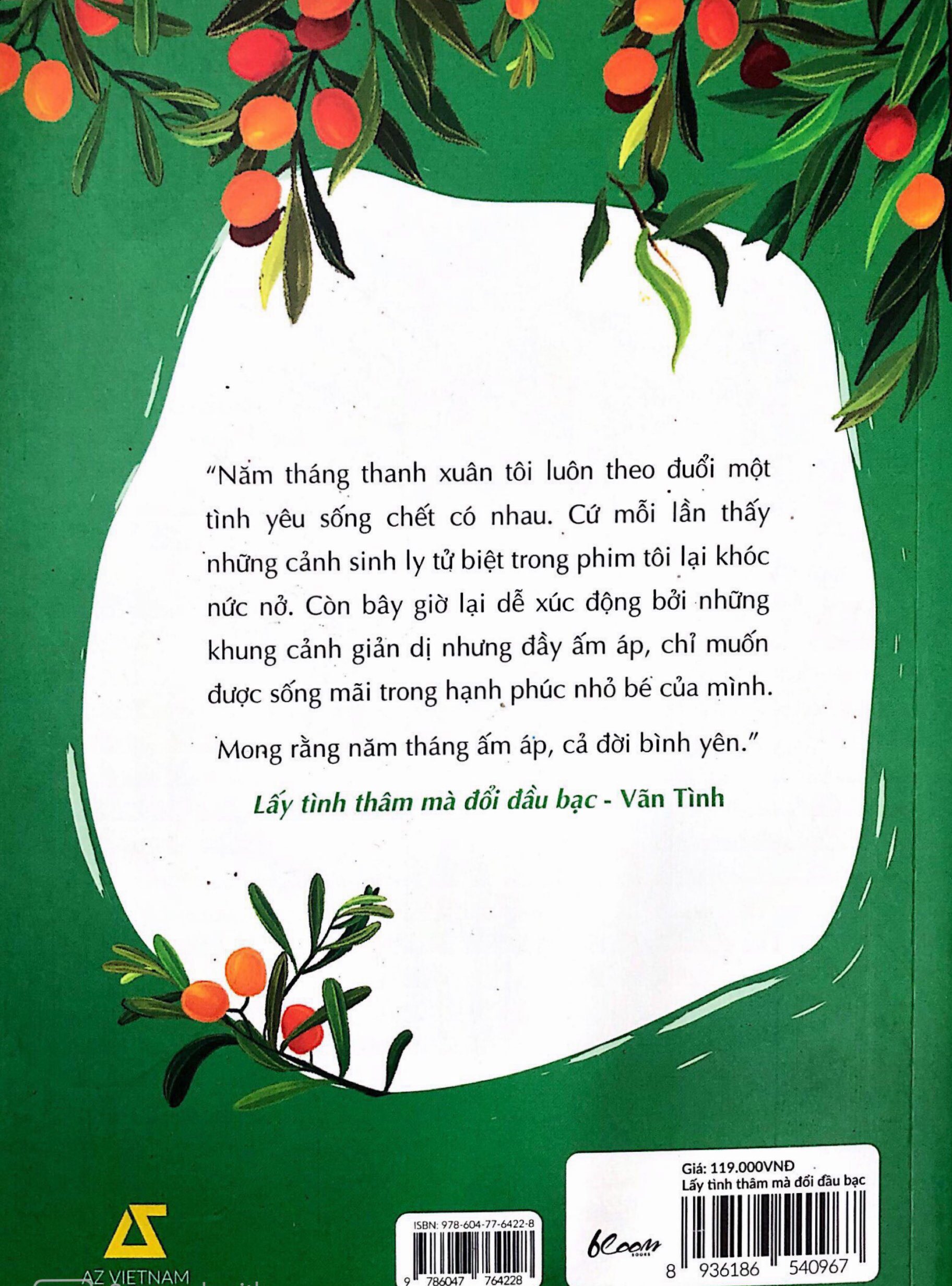 [ Sách ] Lấy Tình Thân Mà Đổi Đầu Bạc - Vãn Tình ( Tặng Kèm Sổ Tay + Móc Khoá )