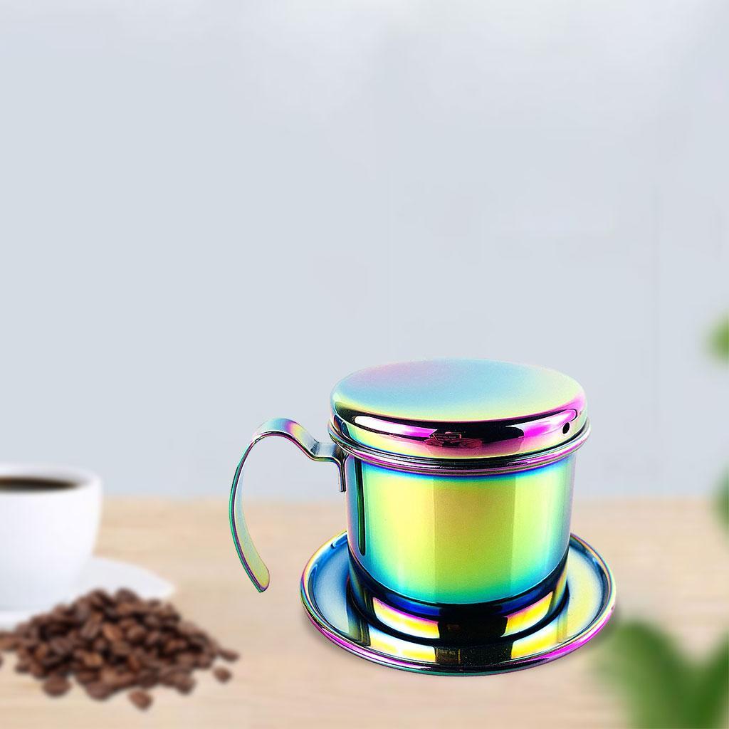 2x Durable Vietnamese Coffee Pot for Home Office Bar Kitchen Restaurant Cafe