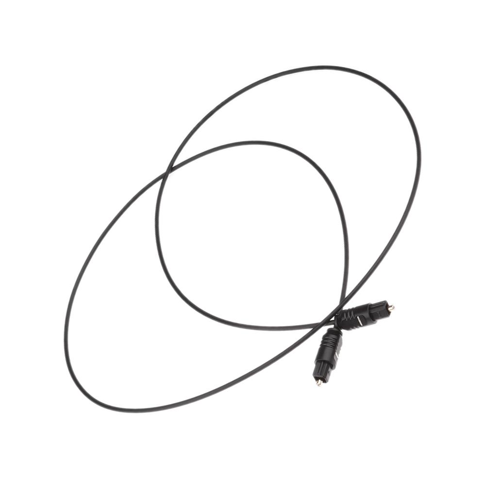 OD2.2 Digital Fiber Optical Audio VCR CD MD DVD TosLink Cable Lead Cord