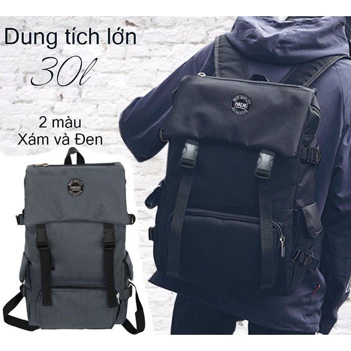 Balo đi học CỠ LỚN laptop 16inch thời trang 2 khoá Fortune Mouse B295