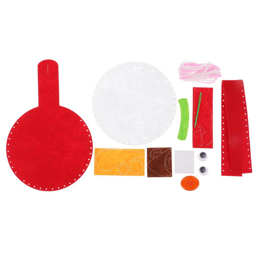 DIY Handmade Christmas Gift Bag Needle Felting Kit for Children Kids Crafts