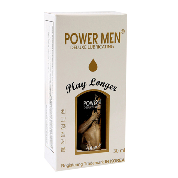 Bao cao su Powermen Cá ngựa hộp 12 chiếc và Gel bôi trơn Playlonger 30ml