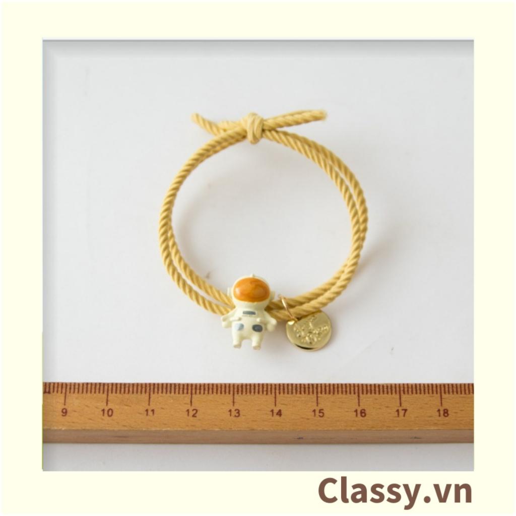 01 dây cột tóc Classy đính hình phi hành gia ngộ nghĩnh PK780- phong cách Hàn Quốc