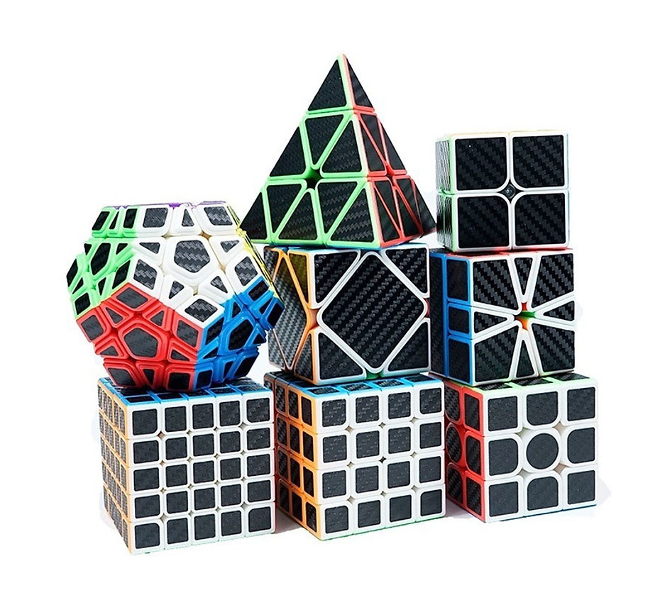 Rubik Carbon cao cấp - Tặng kèm chân đế