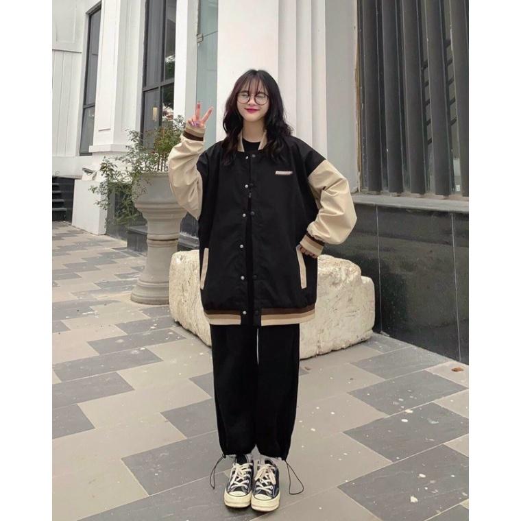 Áo Khoác Dù BoomBer Kiểu 2 Lớp Nam, Nữ Unisex