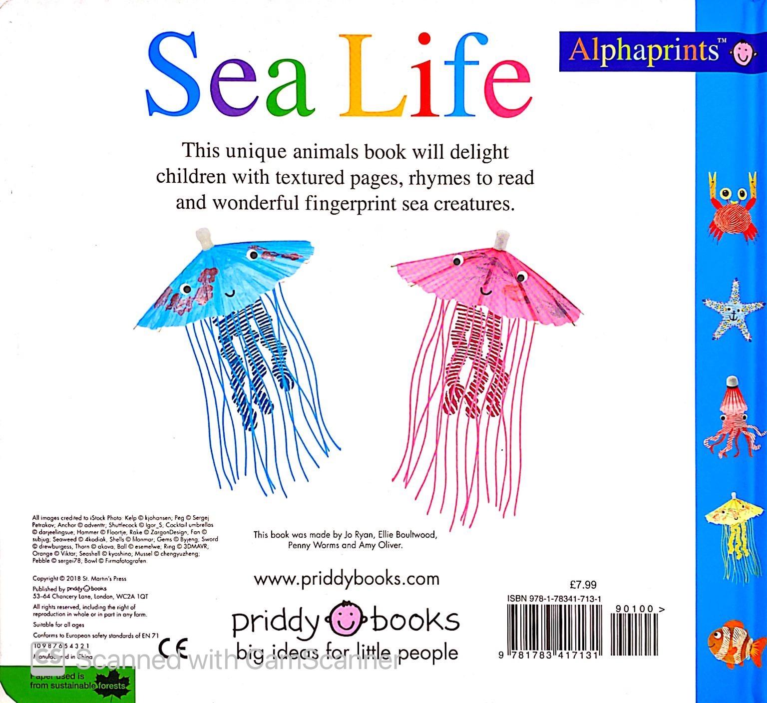 Alphaprints: Sea Life