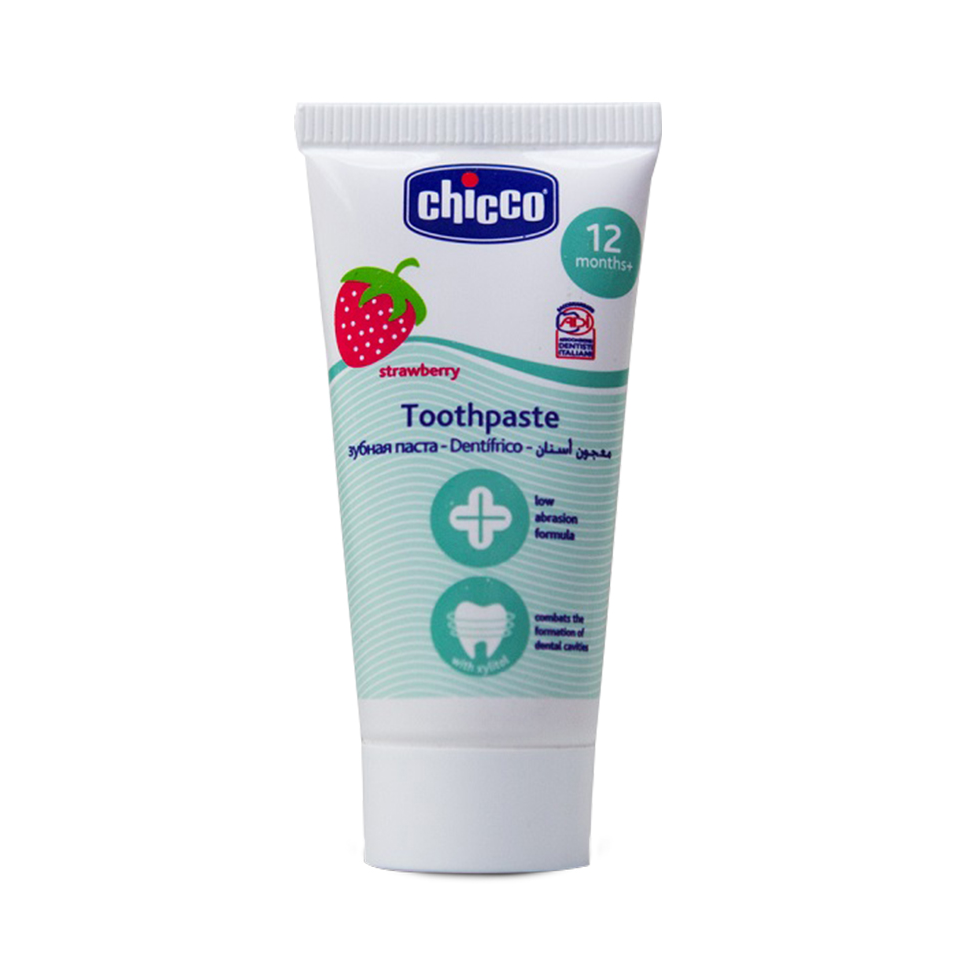 Kem đánh răng hương Dâu Chicco 12M+ 15ml