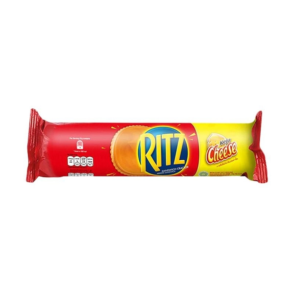 Bánh Ritz Crackers Cheese Sandwich kẹp Phomai cây 118gr