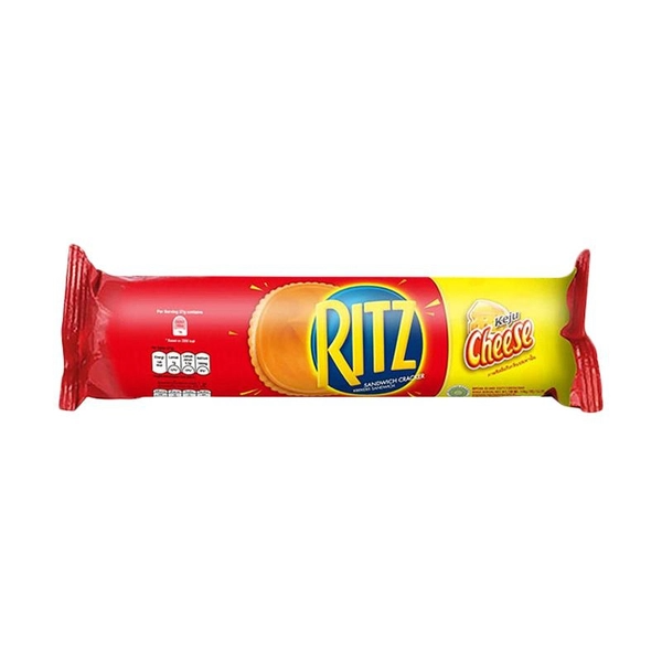 Bánh Ritz Crackers Cheese Sandwich kẹp Phomai cây 118gr