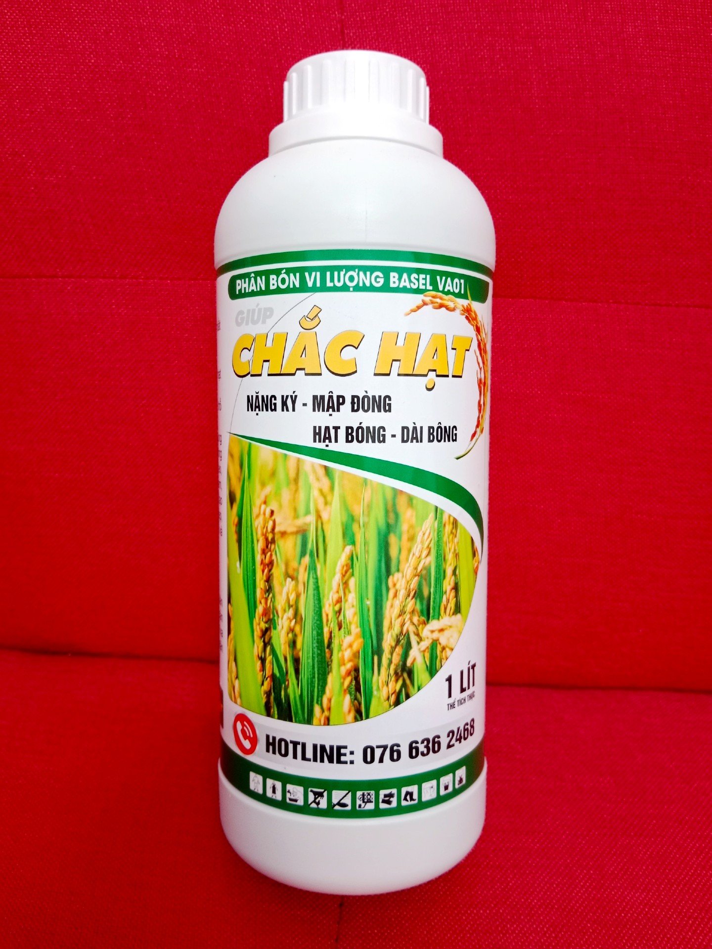 Phân bón lá CHẮC HẠT - Kích thích lúa trổ nhanh, Cung cấp chất dinh dưỡng làm lớn hạt