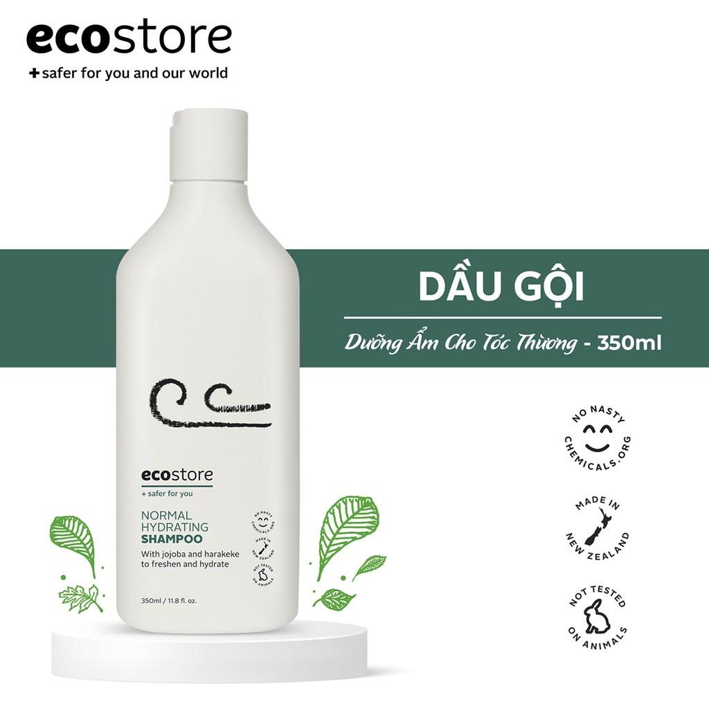 Ecostore Dầu gội dưỡng ẩm dành cho tóc thường gốc thực vật 350ml (Normal Hydrating Shampoo