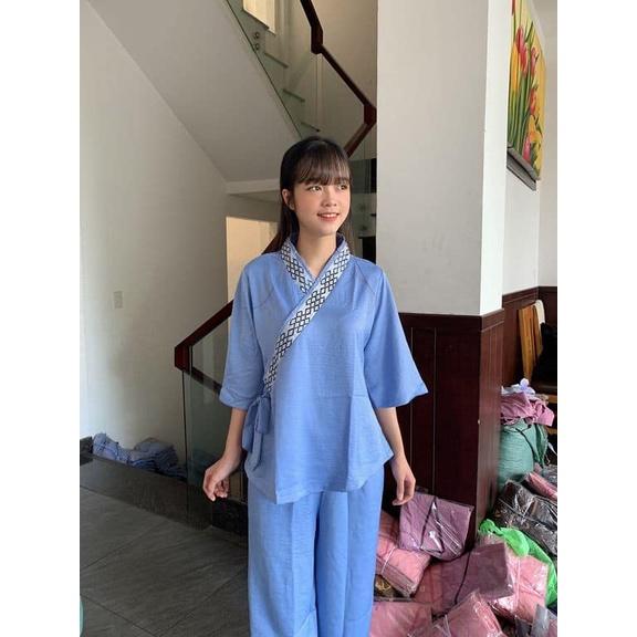 ĐỒ LAM ĐI CHÙAMẫu Lụa Pháp