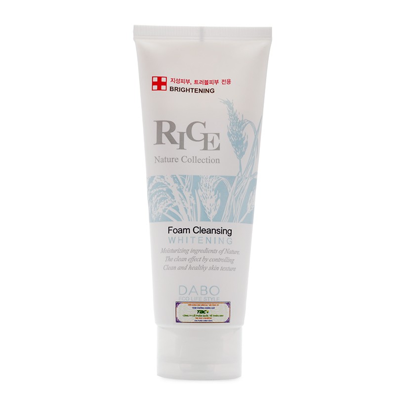 Sữa rửa mặt Gạo Dabo sạch bã nhờn Hàn Quốc 150ml