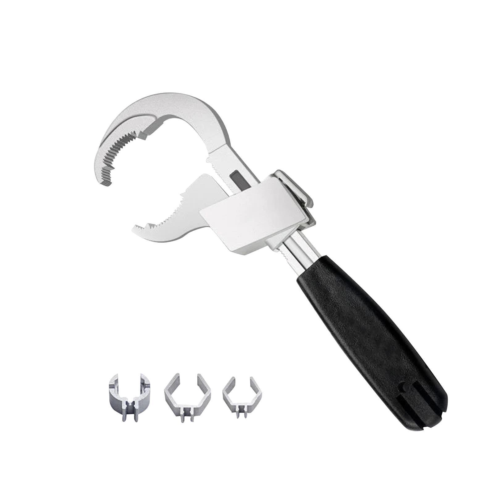 Bathroom Wrench Adjustable Double Ended Wrench Durable Accessory Universal