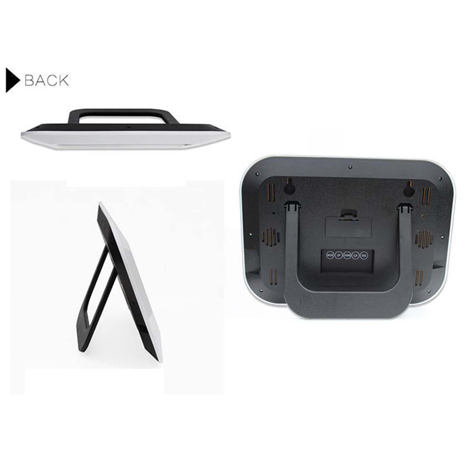 Electronic Wall Clock Alarm Alarm Clock Silent for School Living Room Desk