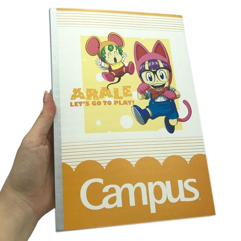 Vở Arale &amp; Friends - B5 Kẻ Ngang Có Chấm 200 Trang ĐL 70g/m2 - Campus NB-BARF200 (Mẫu Màu Giao Ngẫu Nhiên)