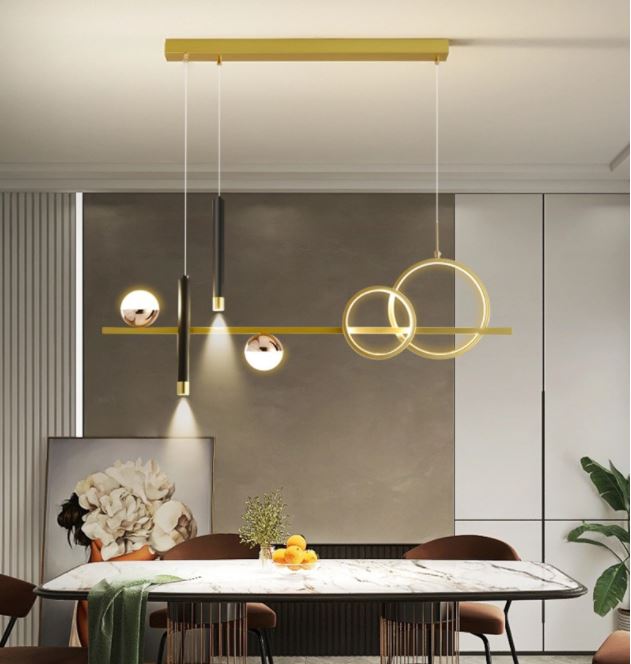 Đèn thả BILES phong cách Bắc Âu cao cấp trang trí nhà cửa sang trọng, hiện đại.