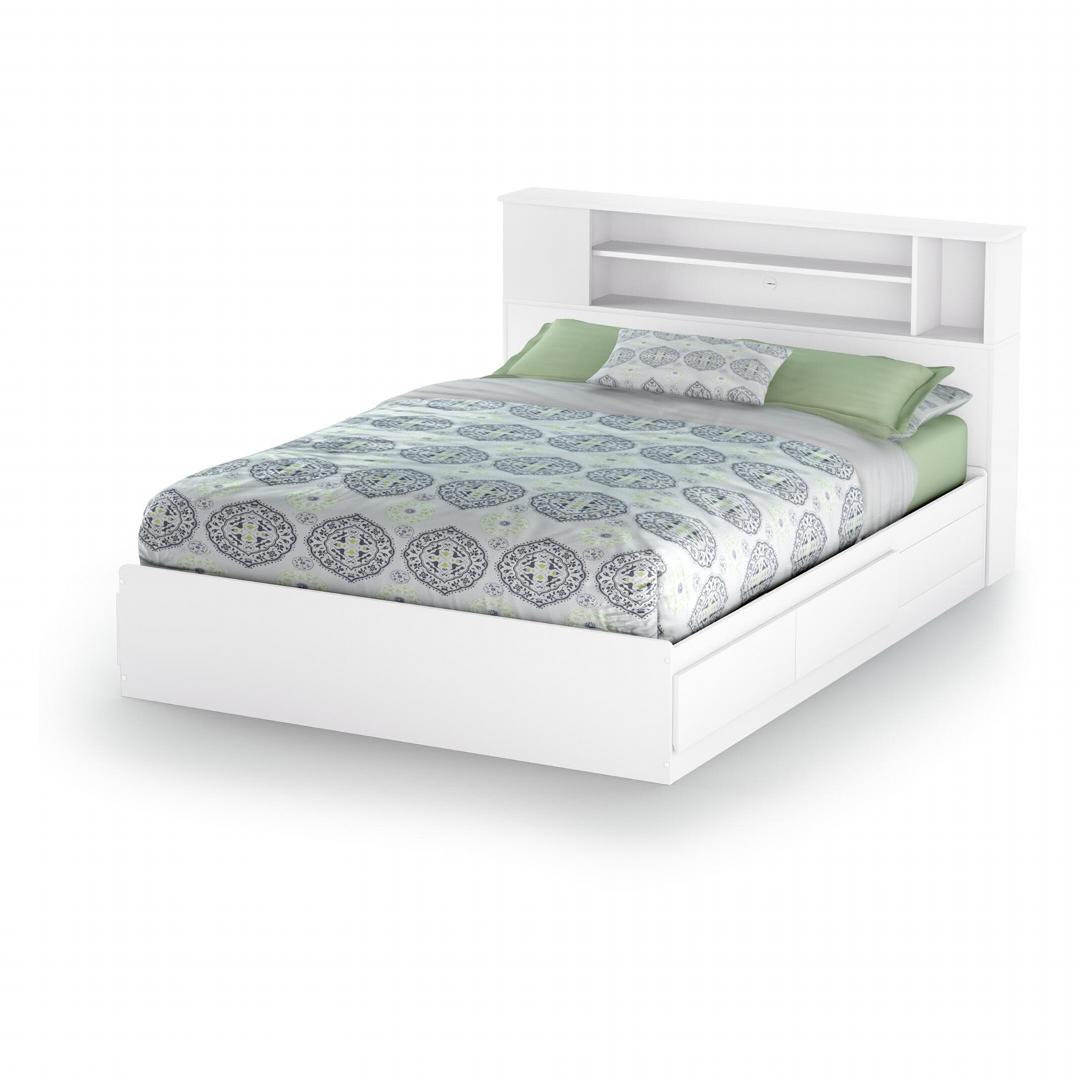 Giường ngủ gỗ hiện đại SMLIFE Serena | Gỗ MDF dày 17mm chống ẩm | D205xR165xC100cm