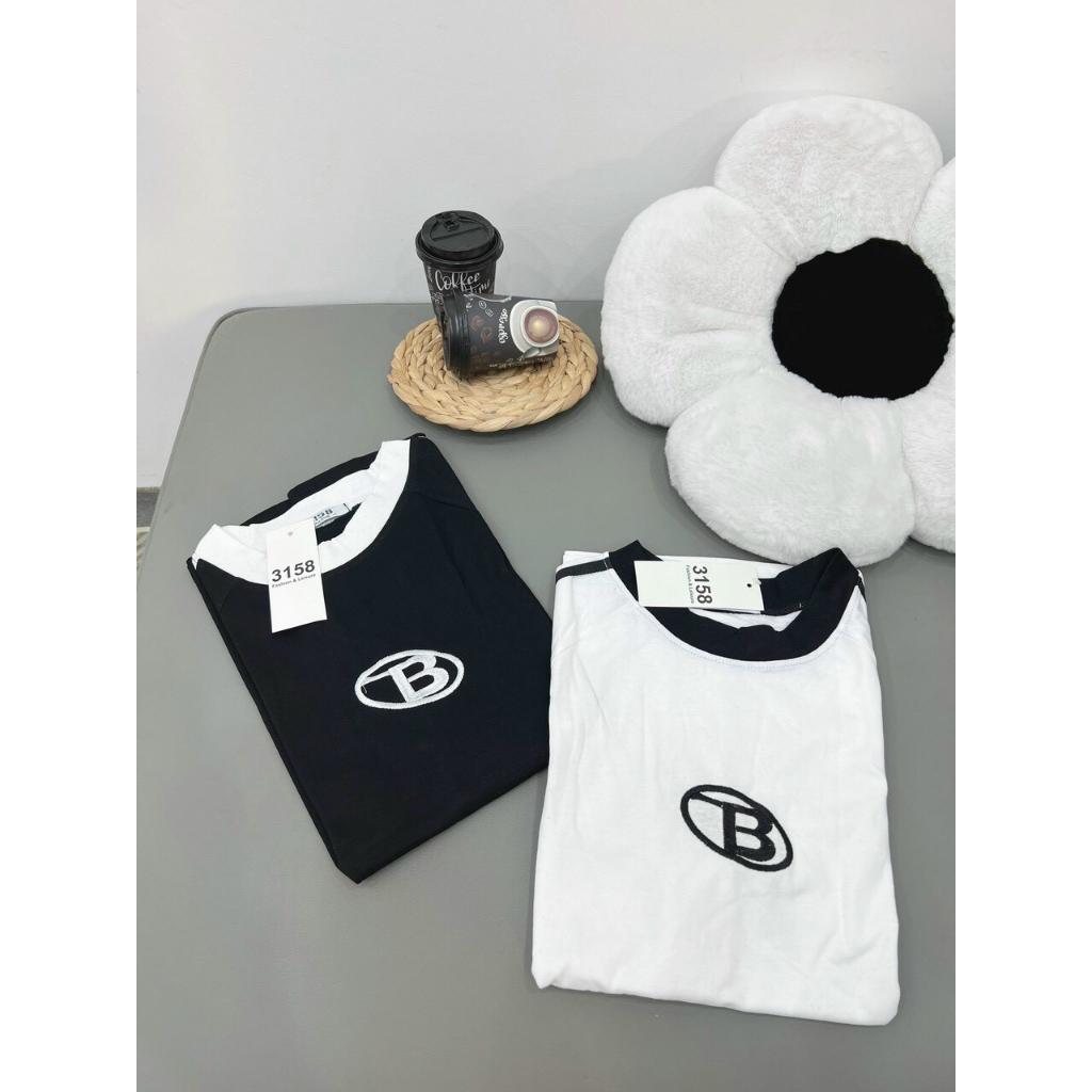 Áo Thun Form Fit Chữ B Chất Thun Cotton Khô Co Dãn M505 -Cun Fashion