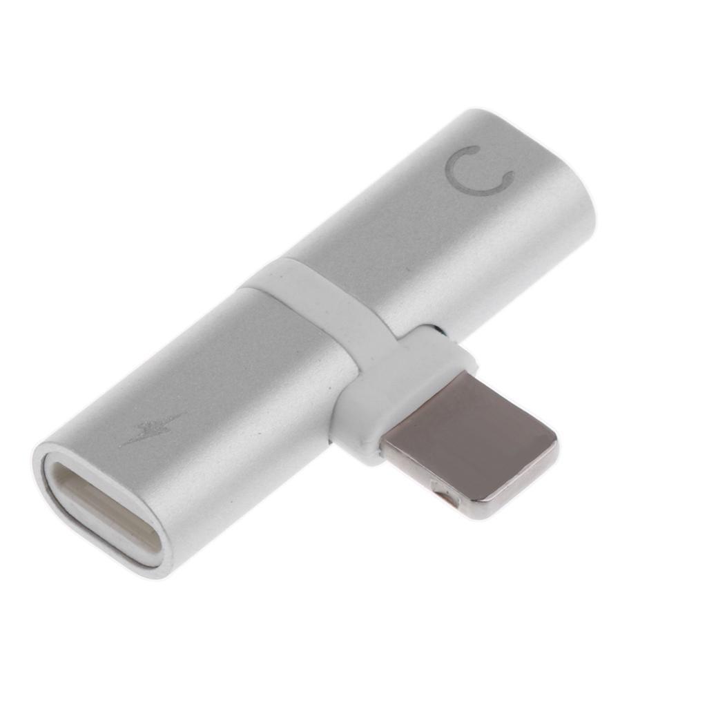 Dual Headphone Jack Audio & Charge Adapter for  7 8  X