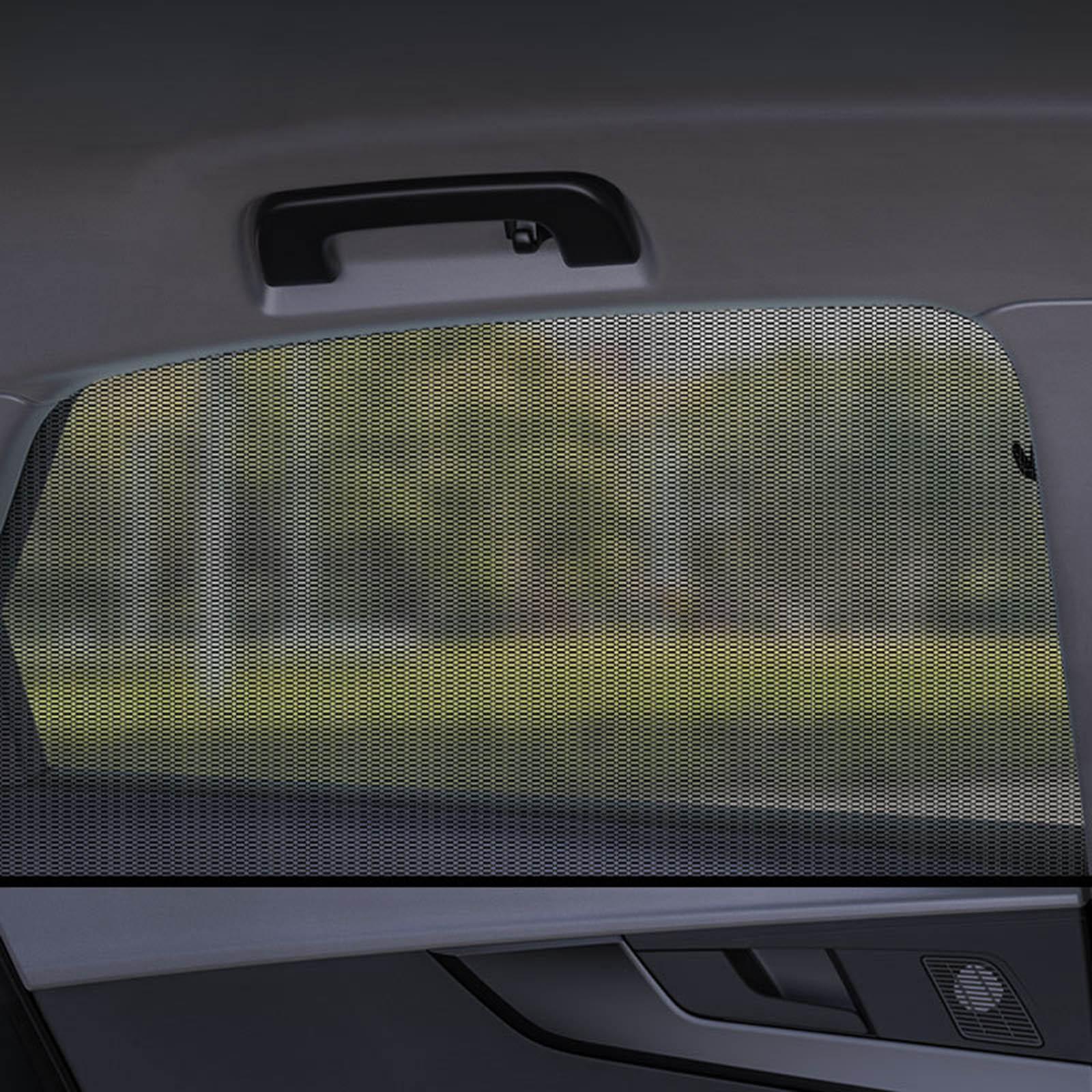 4Pcs Car Window Sun Blocker Block Mesh Sunshade for Front Rear Window