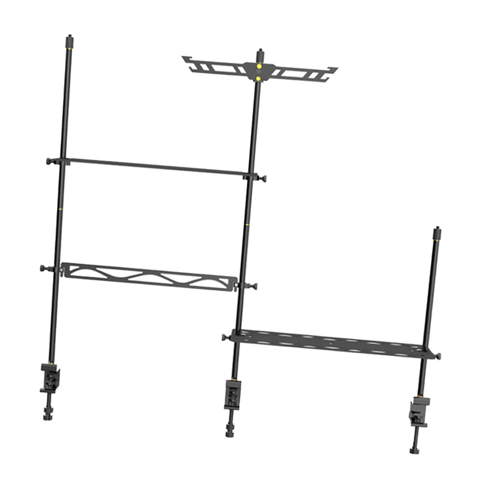 Portable Camping Lantern Stand  Cookware Hanging Rack for Outdoor