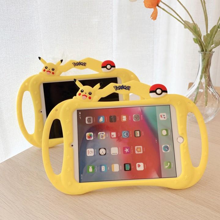 Ốp Lưng cho iPad mini, iPad Air, iPad Pro silicon hoạt hình cực dễ thương, nhiều màu - Mã TZAT909