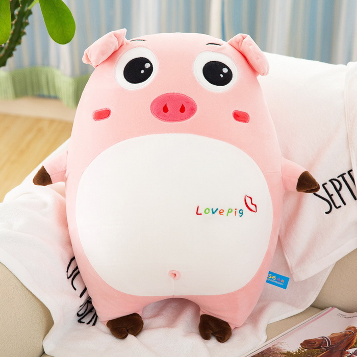 Gấu bông heo LOVE PIG cute 40cm TNB219 Mẫu 2, Heo bông ngộ nghĩnh đáng yêu