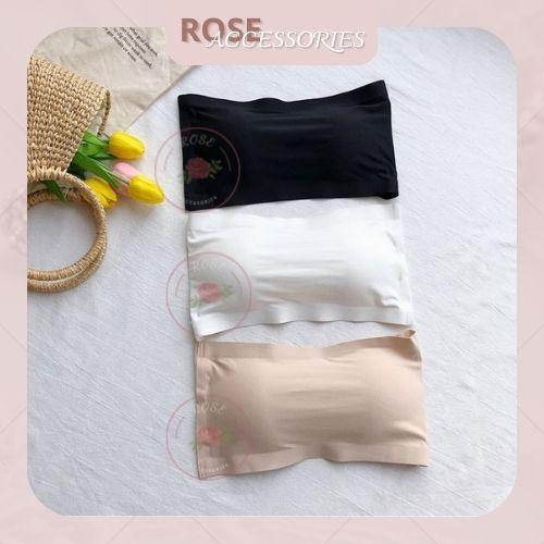 Áo lót Bra nữ không gọng ko dây chống tụt chất siêu mềm Rose Accessories BRA04