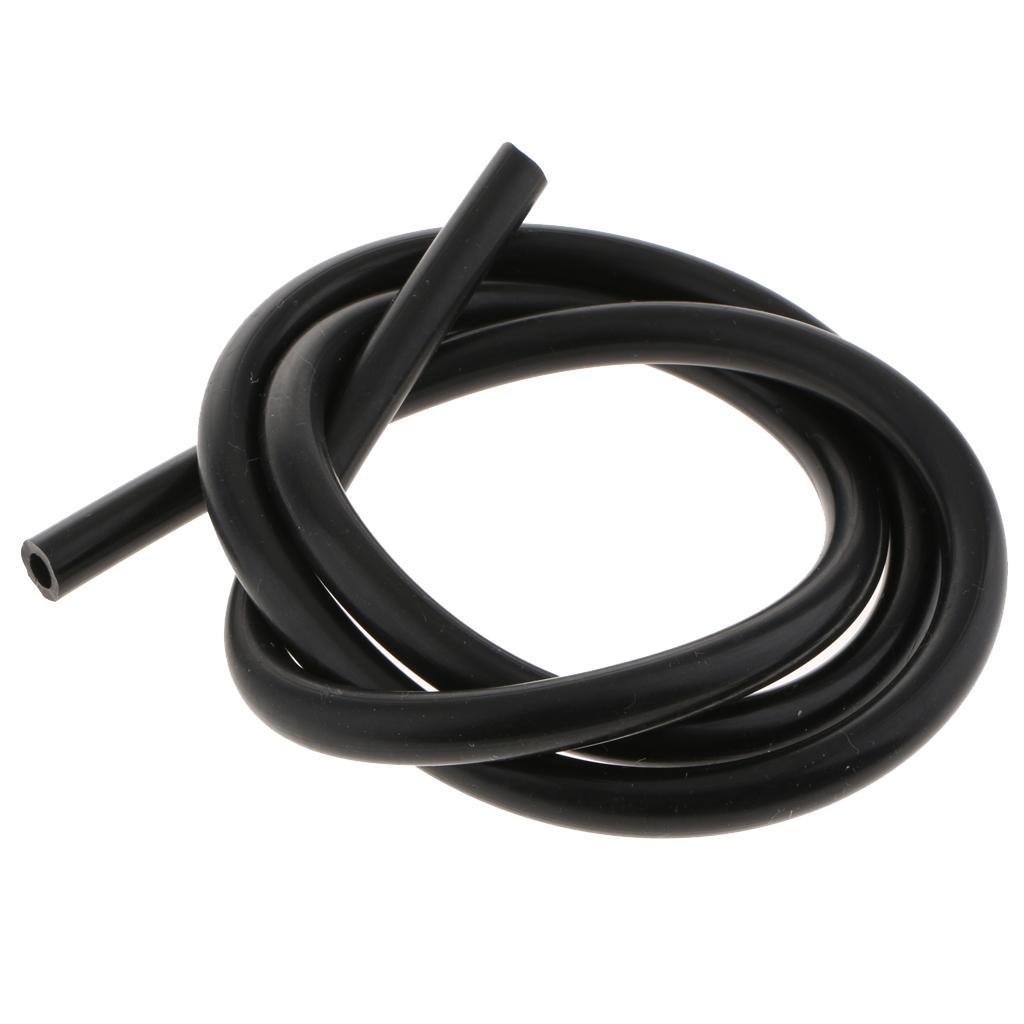 2 Pieces 8mm  Silicone Vacuum Hose 5 ft Blue Air Tube Pipe/Line/Tube