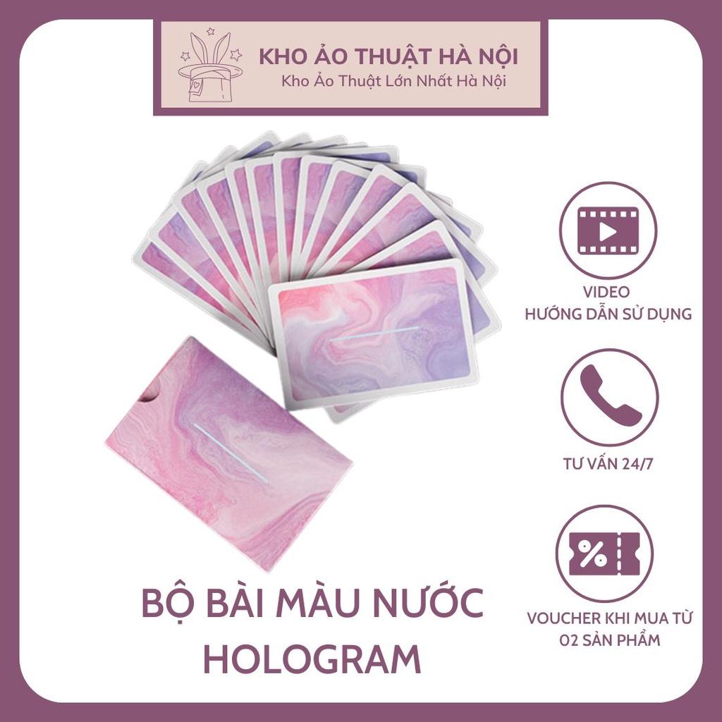 Bộ Bài Ảo Thuật Poker Playing Card Hologram, Tam Quốc Màu Loang Siêu Đẹp