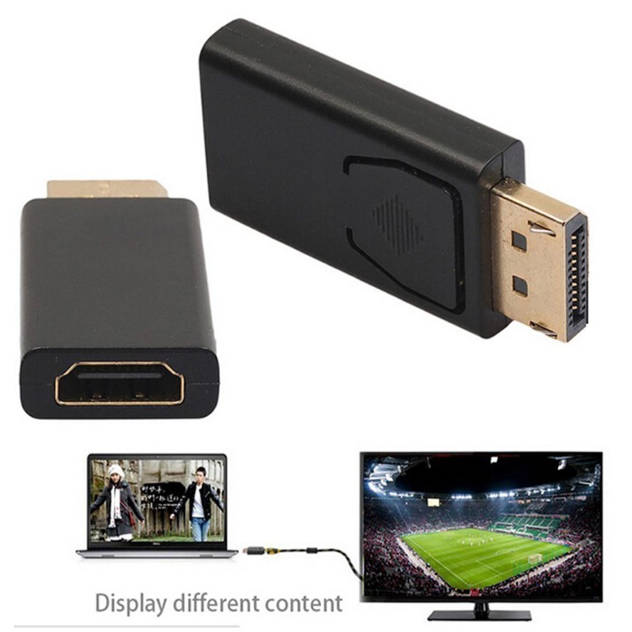 Đầu chuyển DisplayPort DP to HDMI hỗ trợ 4K (DisplayPort sang HDMI)