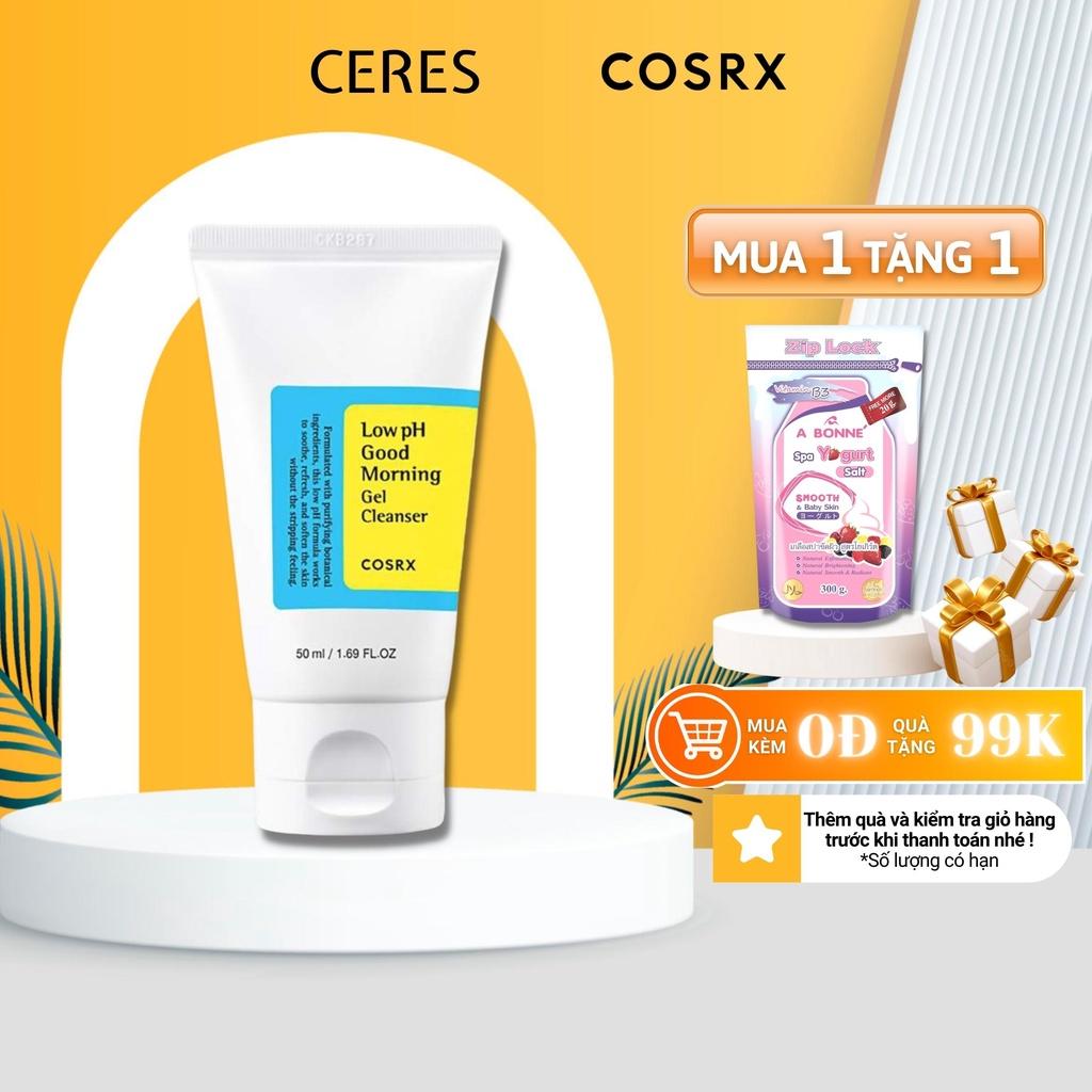 Sữa Rửa Mặt Cosrx Low PH Good Morning Gel Rửa Mặt Hàn Quốc 50ml