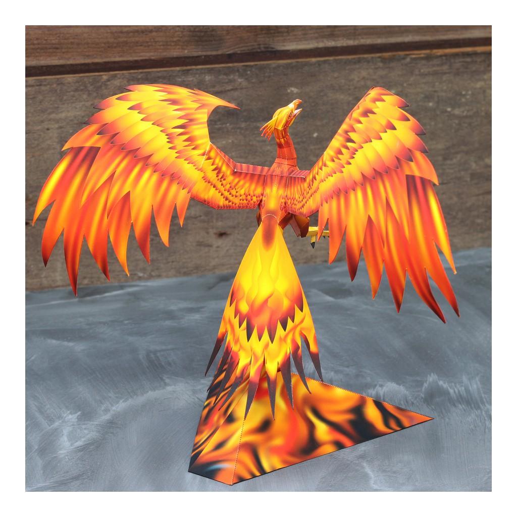 Mô hình giấy động vật phượng hoàng Phoenix
