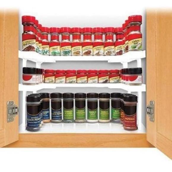 Kệ Gia Vị Điều Chỉnh nhiều Kích Thước