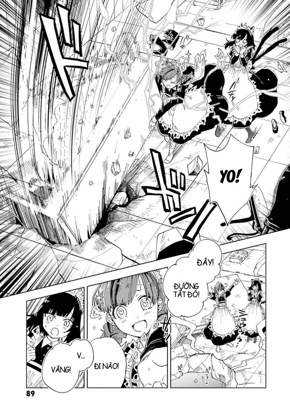 kaibutsu maid no kareinaru oshigoto chapter 11 14