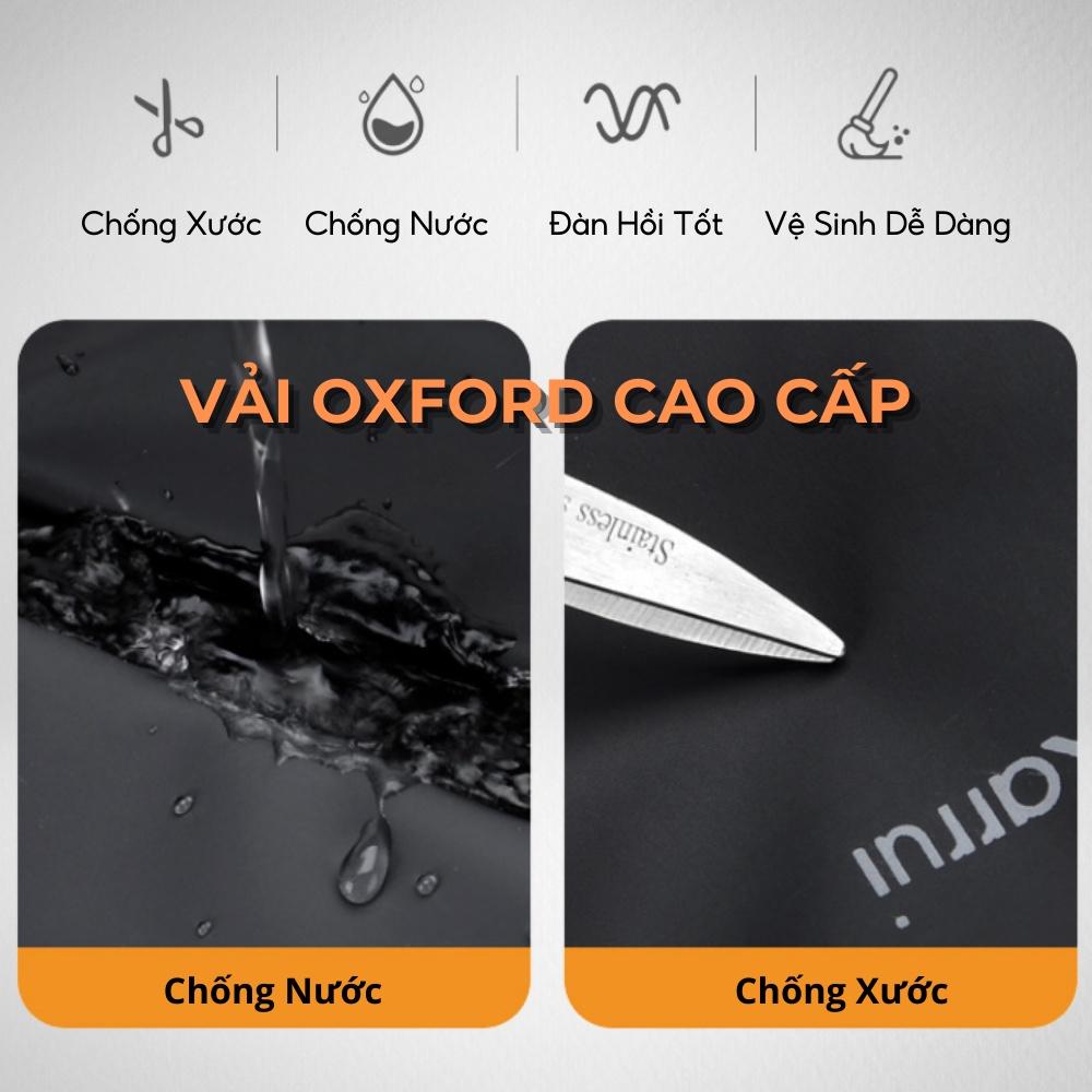 Túi xách du lịch Catei Karrui, túi trống chất liệu vải oxford cao cấp chống thấm nước, chống bụi -