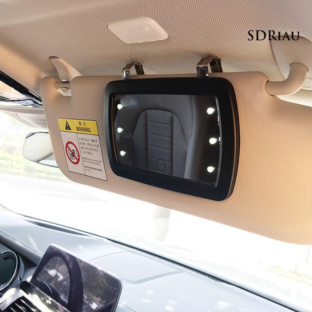 CLEAR Gương Trang Điểm Cảm Ứng Gắn Đèn Led Cho Xe Ô Tô