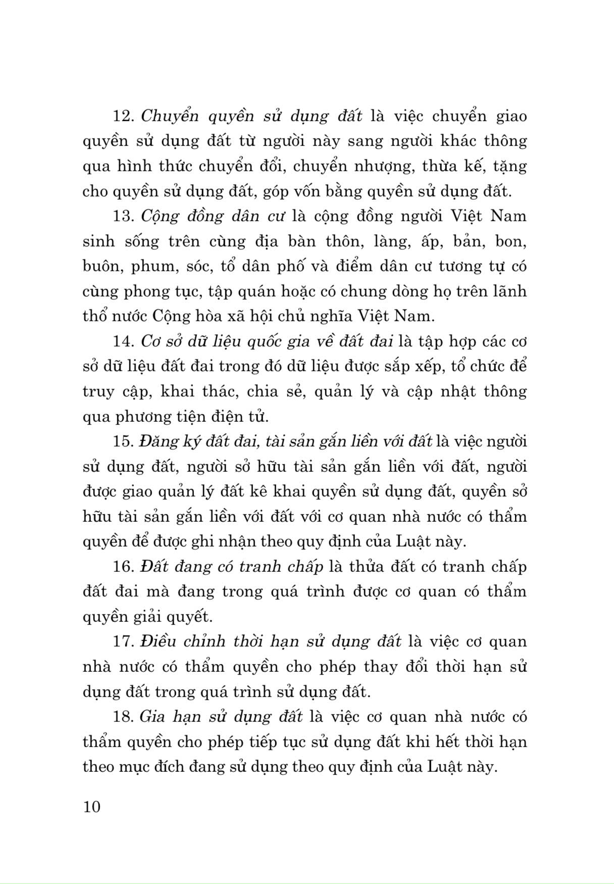 Luật Đất đai (sửa đổi, bổ sung năm 2024)