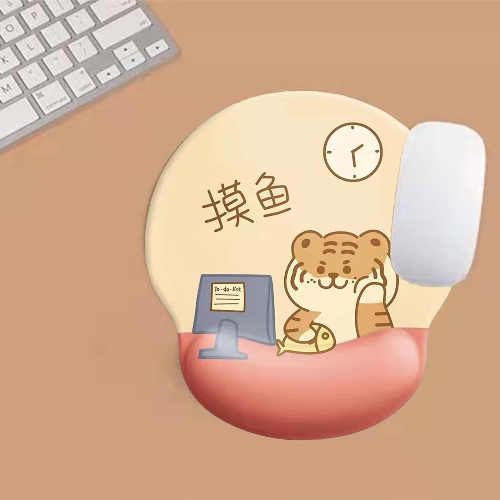 Ergonomic Mouse Pad Comfortable rubber Base for Gaming
